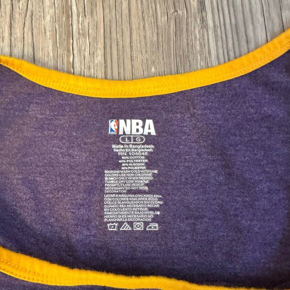 LOS ANGELES LAKERS Sz LG Throwback Tank Jersey-1948 Classics-NBA-Basketball-Game - Picture 4 of 4